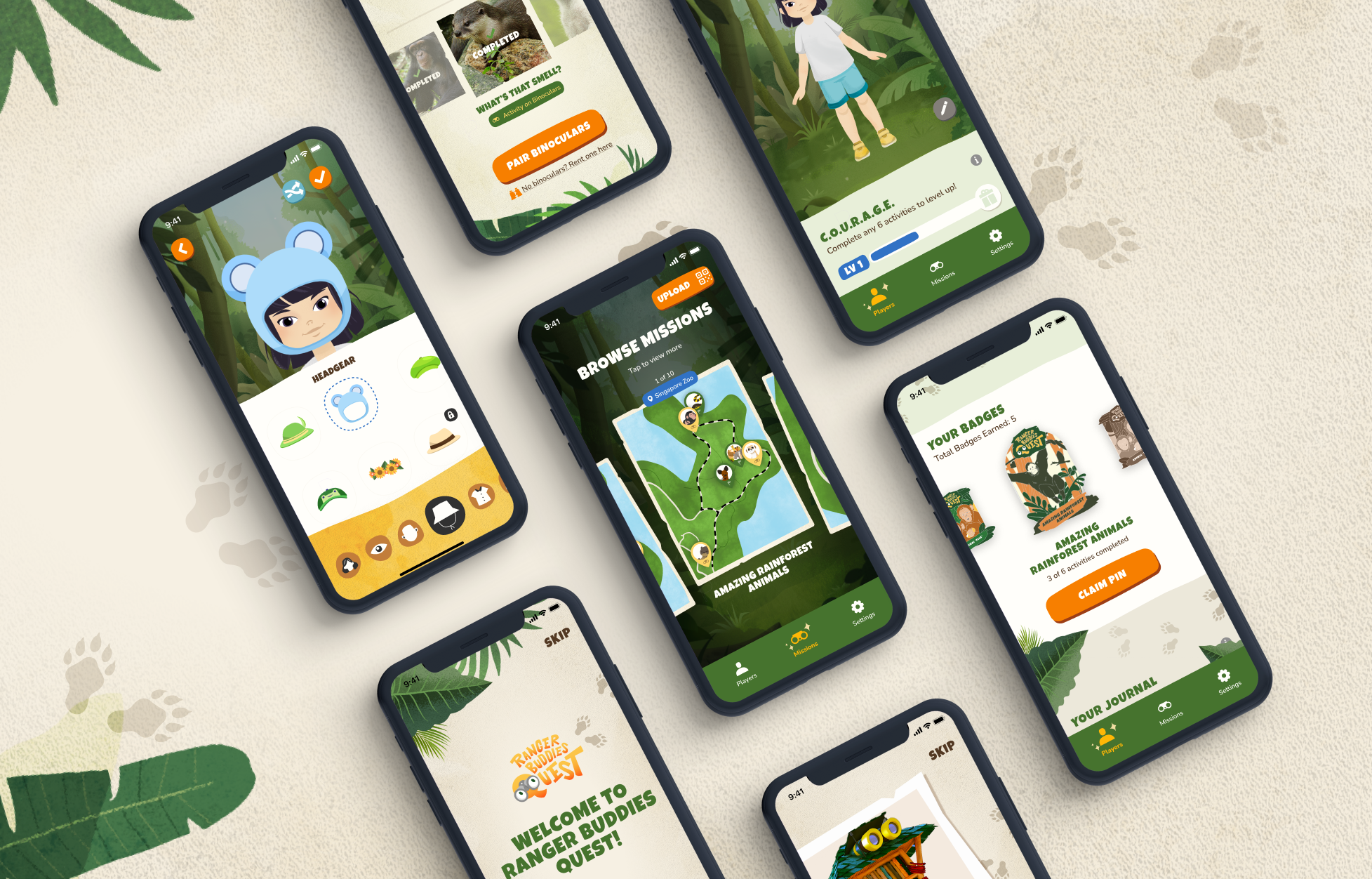 Ranger Buddies Quest companion app