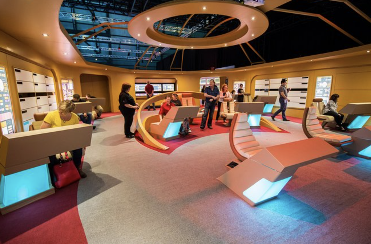 Starfleet Academy Experience — exhibition interior